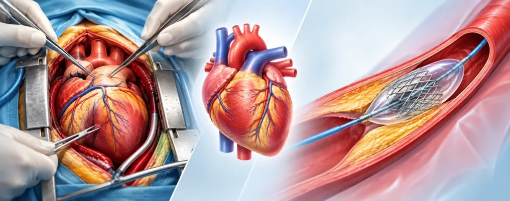 Heart Surgery vs Angioplasty What’s the Difference
